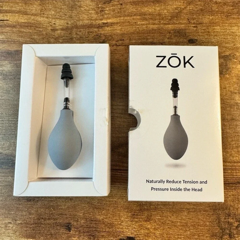 ZŌK Relief Inner Ear Pressure Modulator Migraine Headache Tension Device